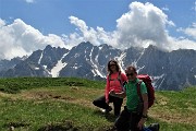 35 Dalla Sella di Glaiola (1942 m) con vista sulle Piccole Dolomiti Scalvine